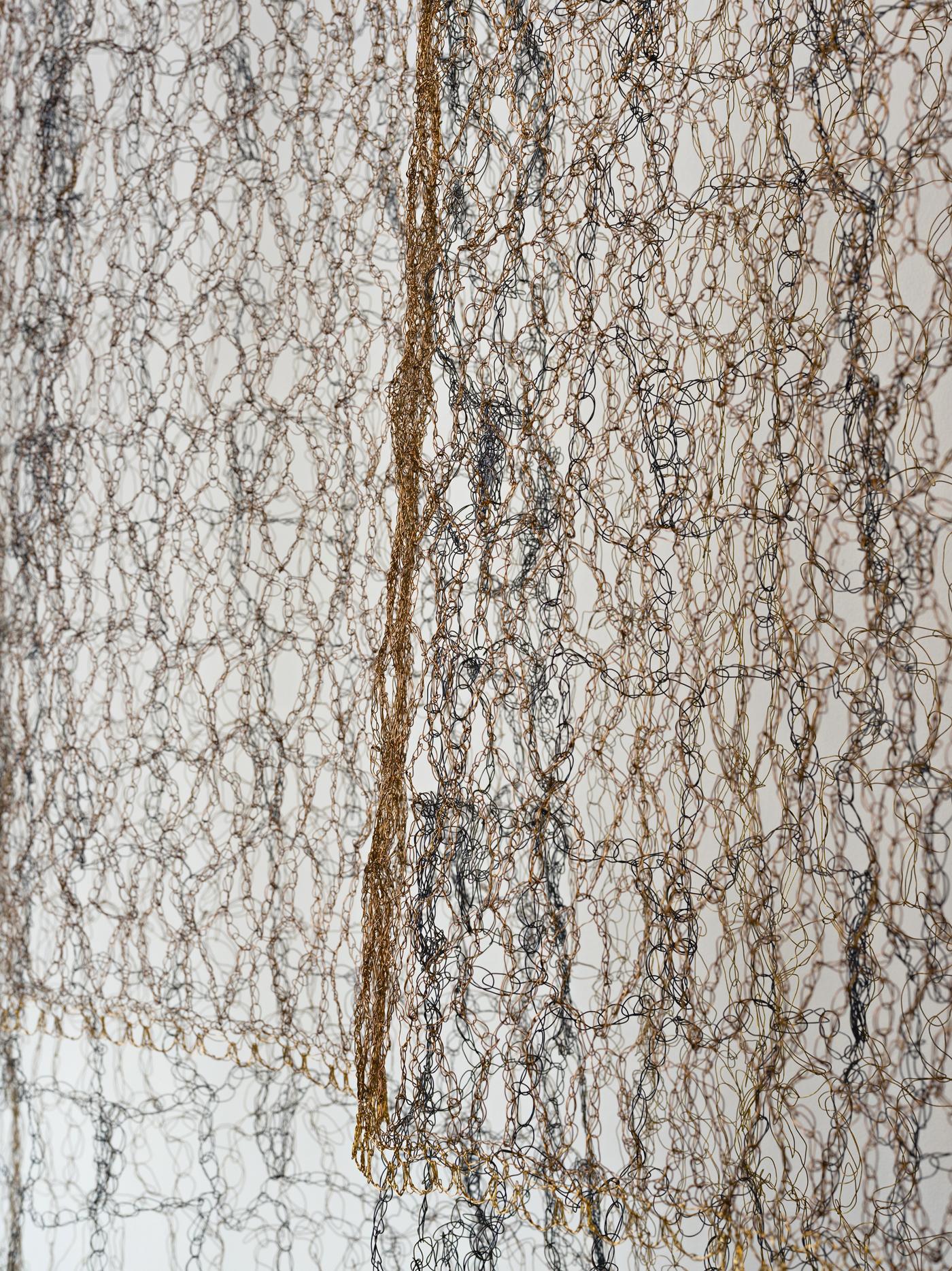 Wall Curtain: Saw Blade detail